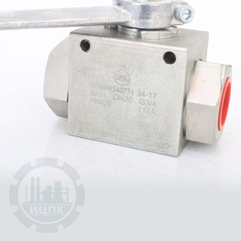 Блочный шаровый кран DN20 G3/4 PN420 фото №1